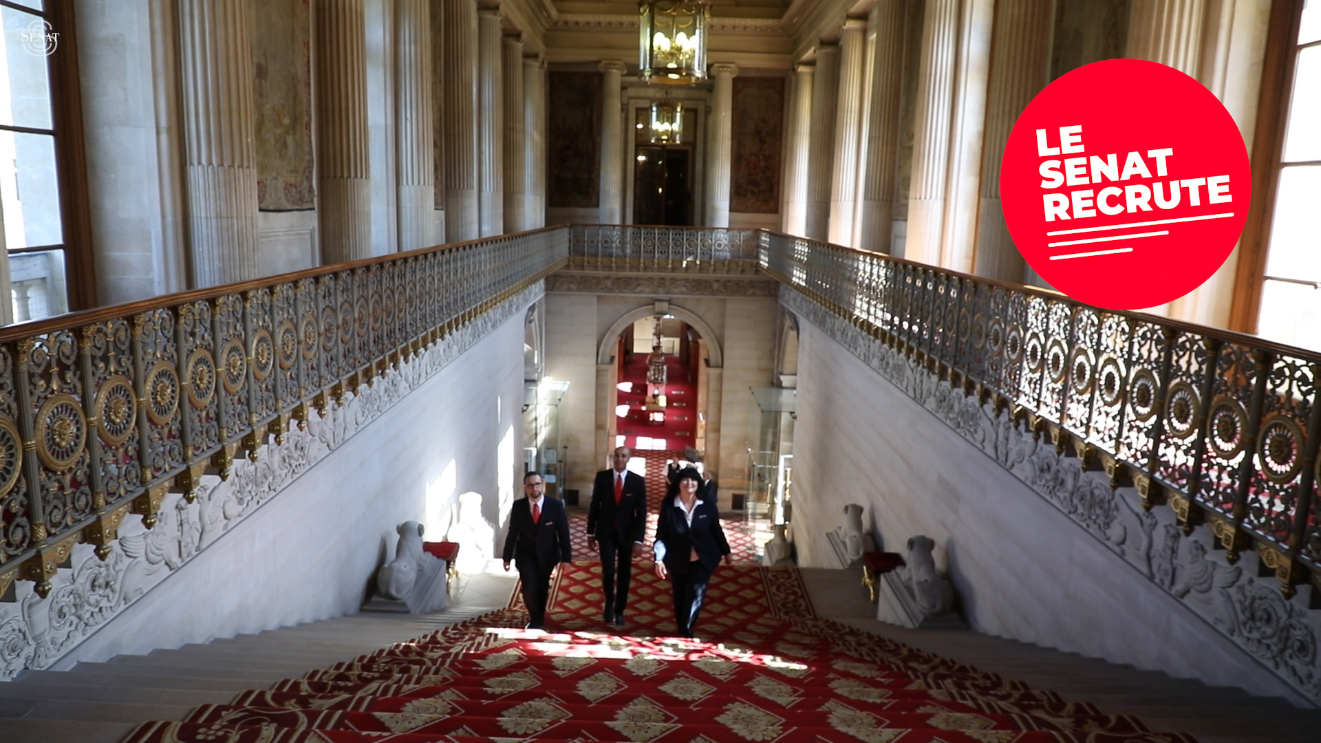 Le Sénat recrute : Concours d'agents 2019-2020